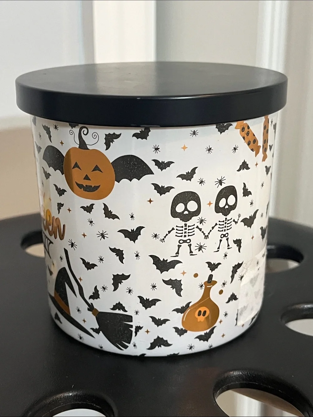 Happy Halloween Pumpkin Spice 12-oz. 3-wick Candle Jar from Celebrate Together